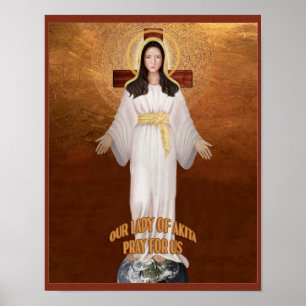 Our Lady of Akita Poster