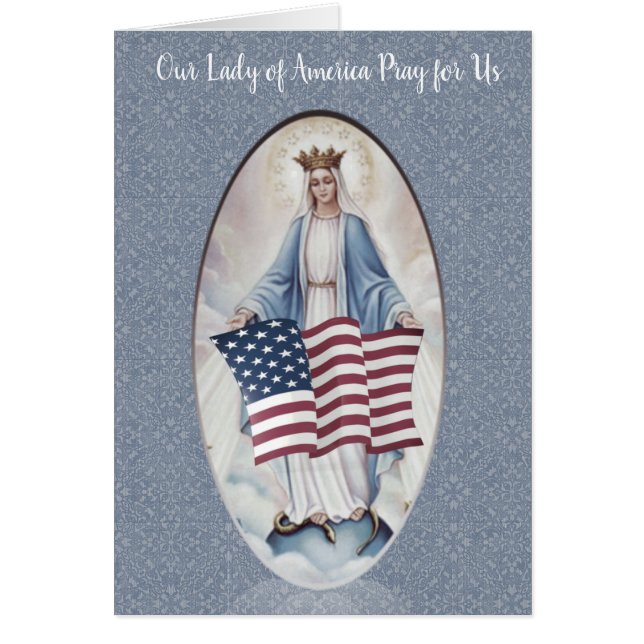 Our Lady of America | American Flag (Front)