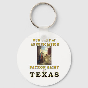 OUR LADY of ANNUNCIATION Key Ring