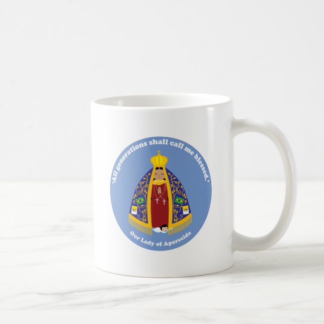 Our Lady of Aparecida Coffee Mug (Right)