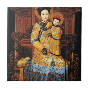 Our Lady of China (中华圣母, 中華聖母) Chi Ceramic Tile