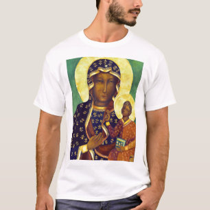 Our lady of Czestochowa Black Madonna Icon Poland T-Shirt