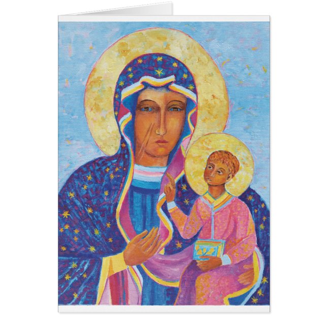 Our Lady of Czestochowa Black Madonna Poland (Front)
