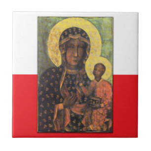 Our Lady of Czestochowa Ceramic Tile