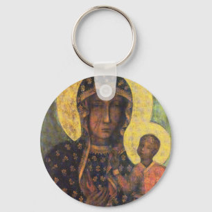 Our Lady of Czestochowa Key Ring
