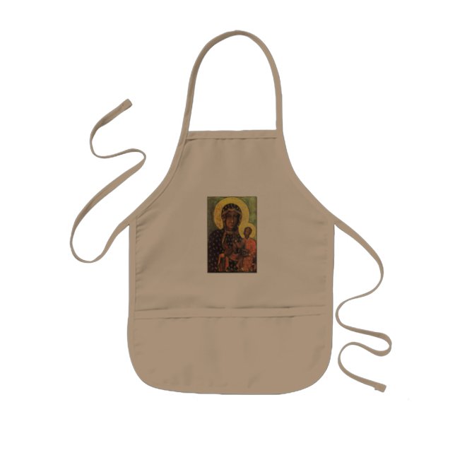Our Lady of Czestochowa Kids Apron (Front)