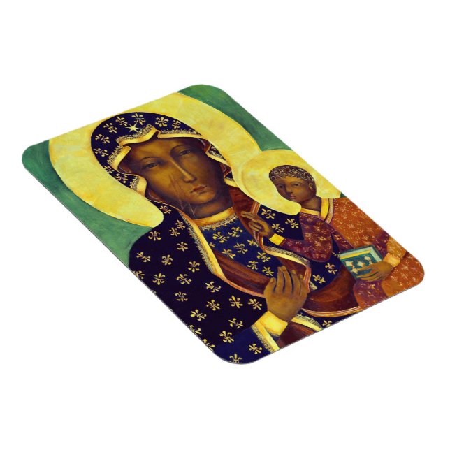 Our lady of Czestochowa  Magnet (Right Side)