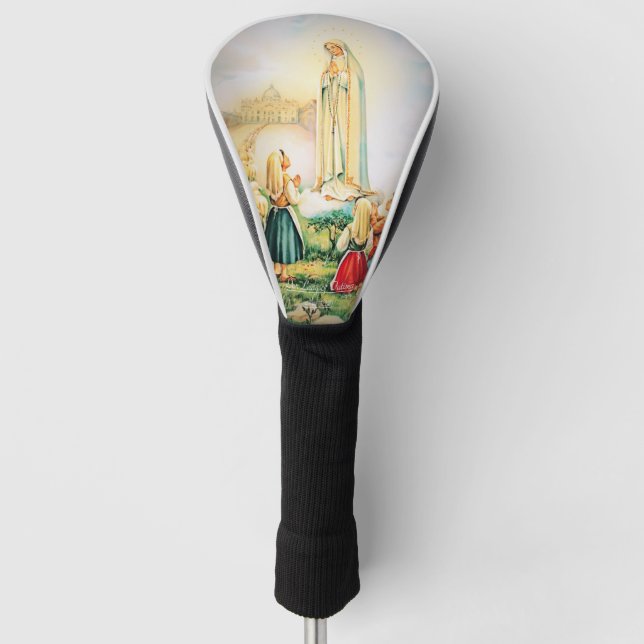 Our Lady of Fatima 1917 Golf Head Cover (Front)