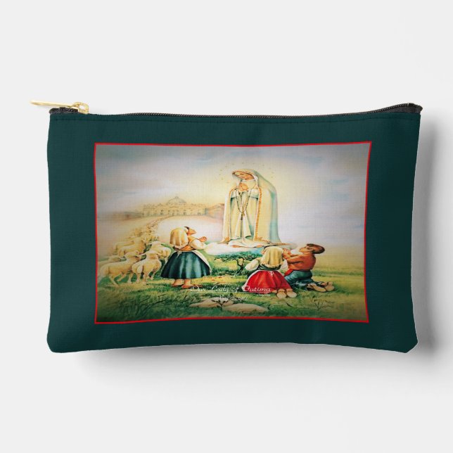 Our Lady of Fatima 1917 with Prayer Accessory Pouch (Front)