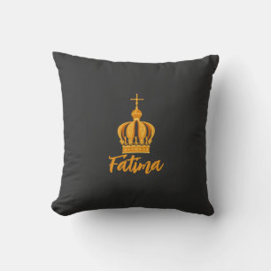 Our Lady of Fatima crown Cushion