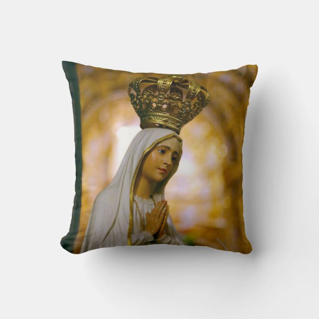 Our Lady of Fatima Cushion (Front)