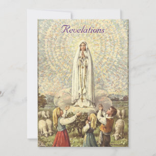 Our Lady of Fatima Holiday Card