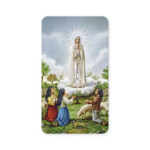 Our Lady of Fatima - "Pardon Prayer" Card