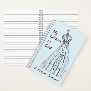 Our Lady of Fatima Prayer Journal Spiral Notebook