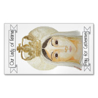 Our Lady of Fatima Prayer Magnet