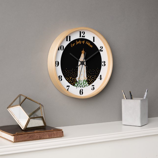 Our Lady of Fatima Procession of Candles Clock (Office)