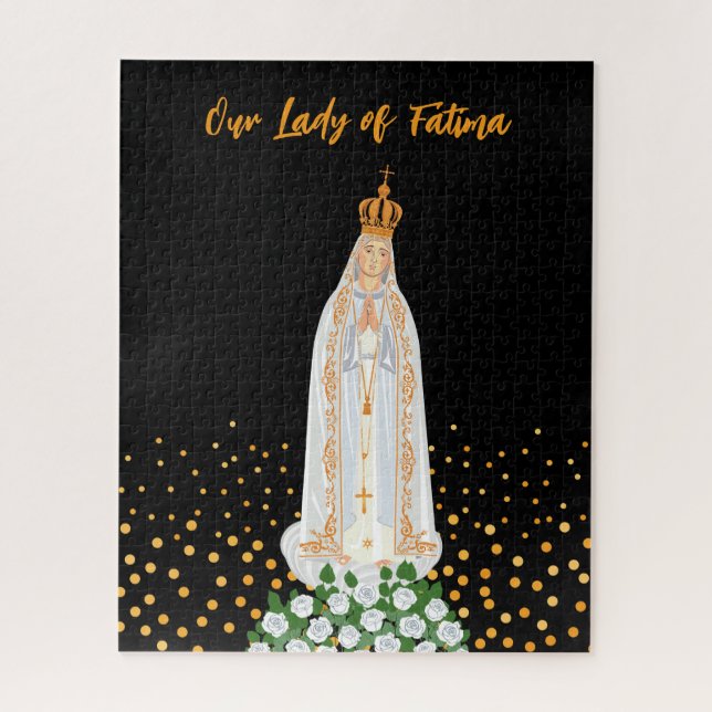 Our Lady of Fatima Procession of Candles Jigsaw Puzzle (Vertical)