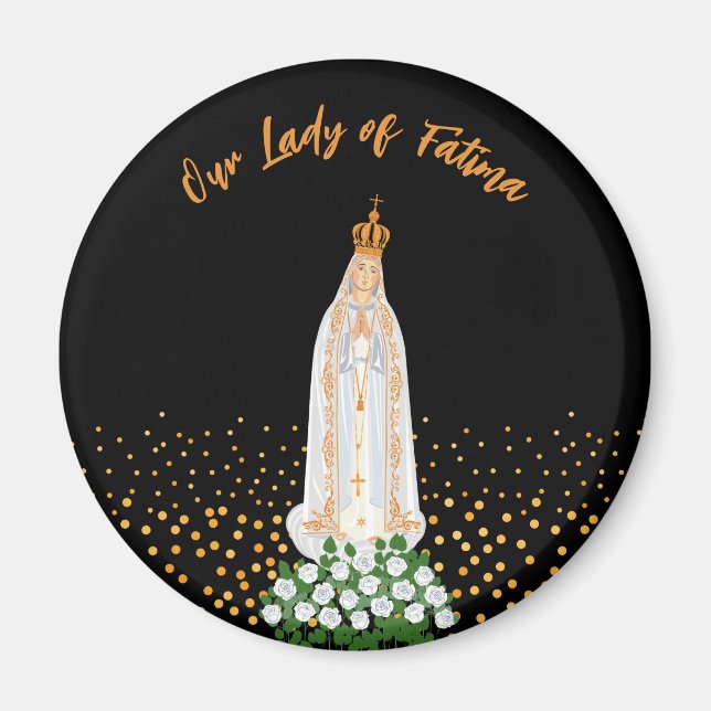 Our Lady of Fatima Procession of Candles Magnet (Front)