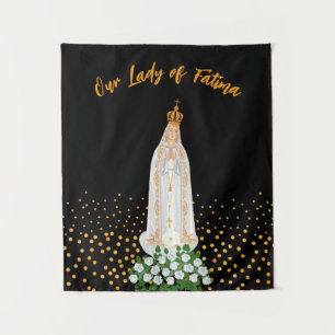Our Lady of Fatima Procession of Candles Tapestry