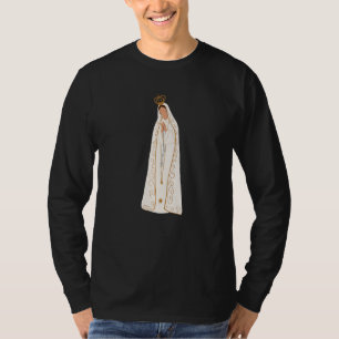 Our Lady Of Fatima Rosary Prayer Holy Blessed Mary T-Shirt