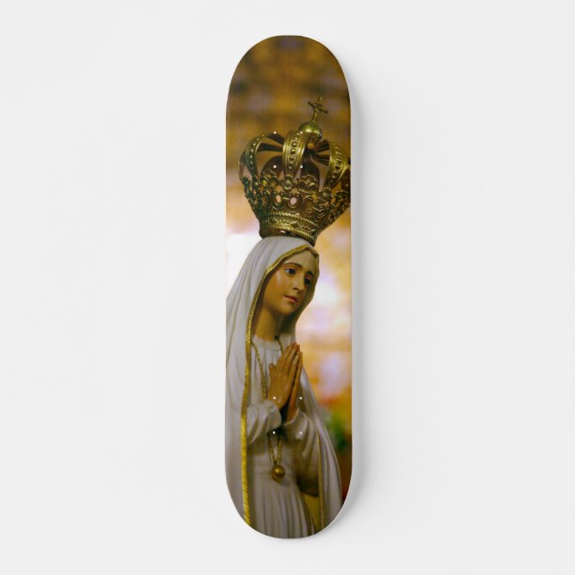 Our Lady of Fatima Skateboard (Front)
