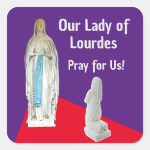 Our Lady of Fatima Square Sticker
