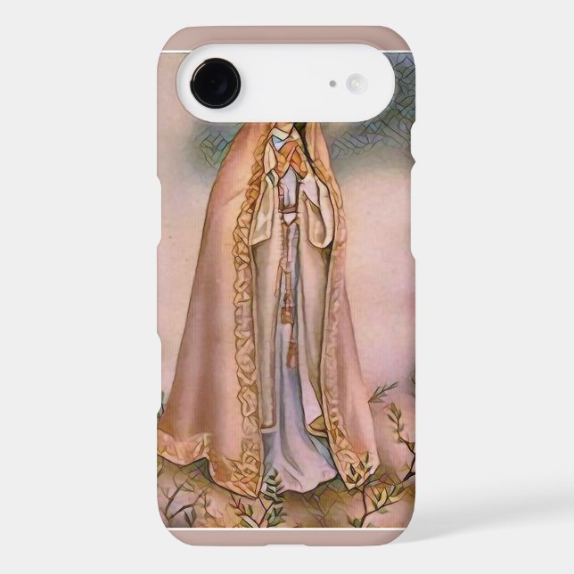 Our Lady of Fatima Virgin Mary Case-Mate iPhone Case (Back)