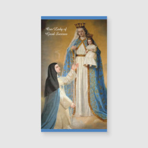 Our Lady of Good Success Religious Magnetic Cards