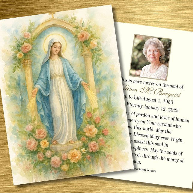 Our Lady of Grace Funeral Memorial Prayer (Creator Uploaded)