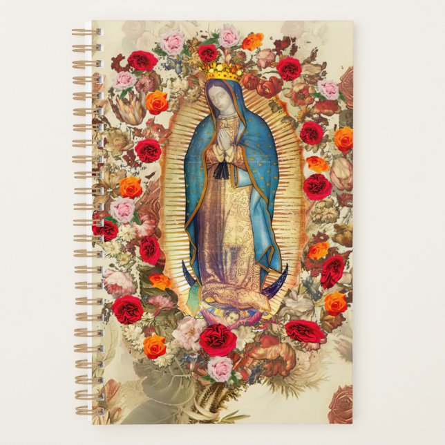 Our Lady of Guadalue Rose Potpourri   Planner (Front)
