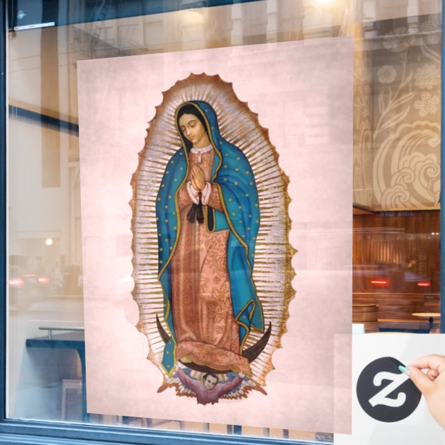 Our Lady of Guadalupe 1531 (Cafe Window)
