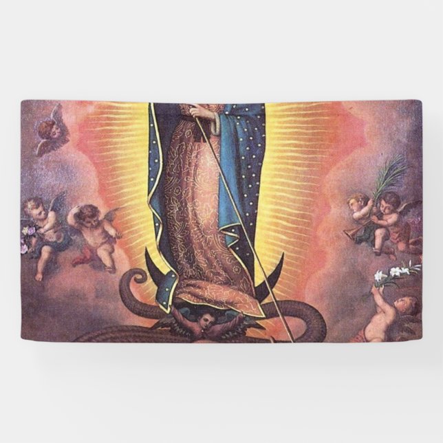 Our Lady Of Guadalupe Banner (Horizontal)