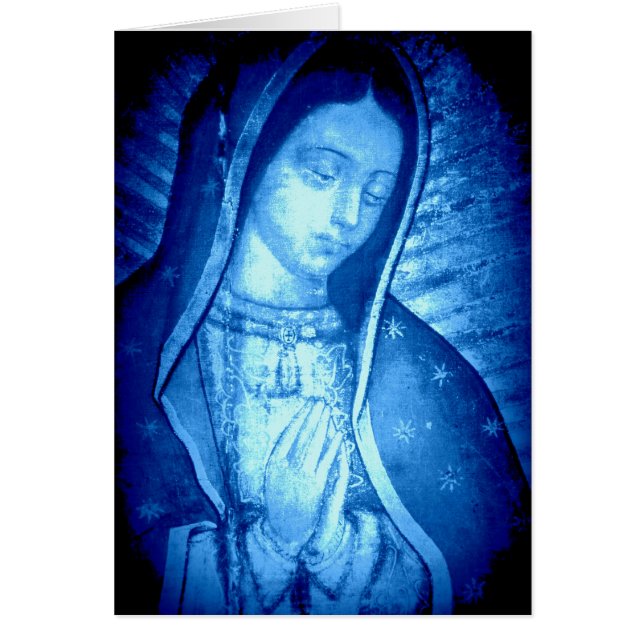 OUR LADY OF GUADALUPE BLUE (Front)