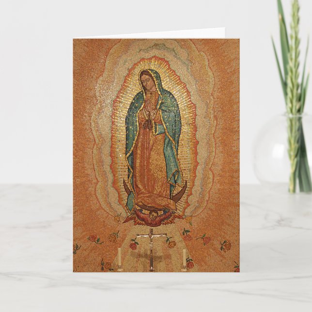 Our Lady of Guadalupe Card (Front)