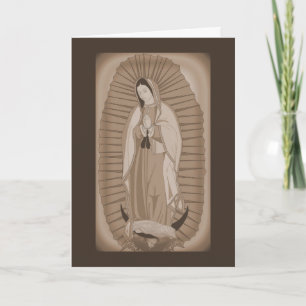 Our Lady of Guadalupe Card