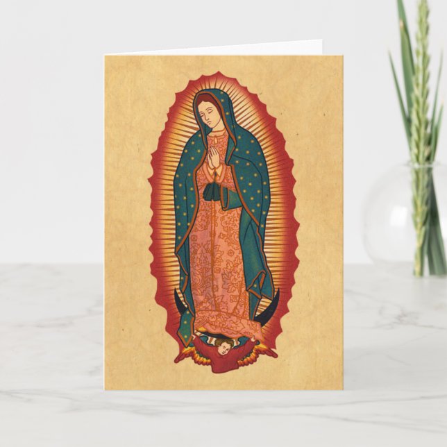 Our Lady of Guadalupe Card (Front)