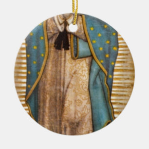 Our Lady Of Guadalupe Ceramic Ornament