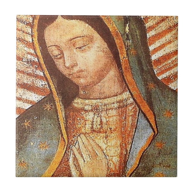 Our Lady Of Guadalupe Ceramic Tile (Front)