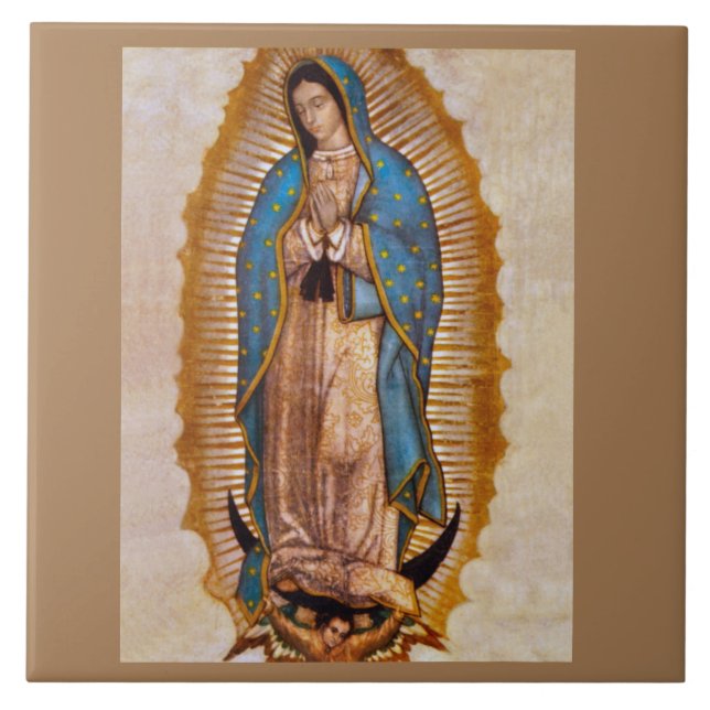 OUR LADY OF GUADALUPE CERAMIC TILE (Front)