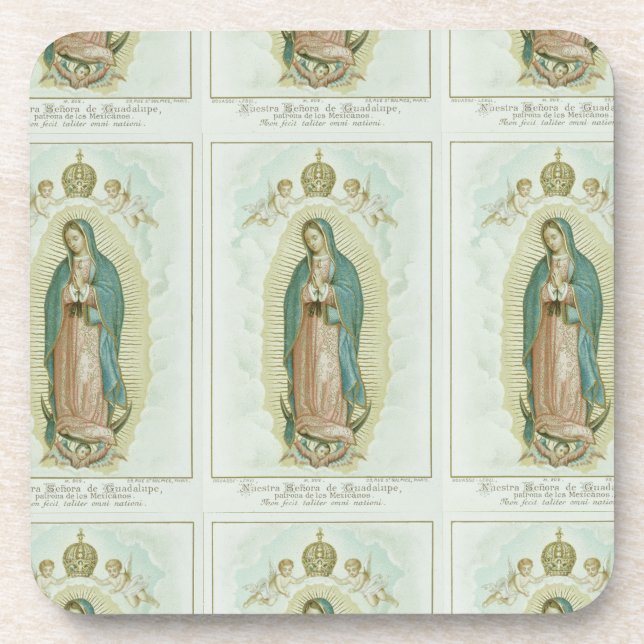 Our Lady Of Guadalupe Coaster (Front)
