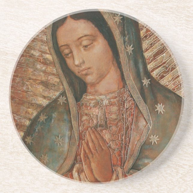 our lady of guadalupe coaster (Front)