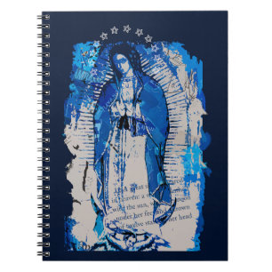 Our Lady of Guadalupe Collage Notebook