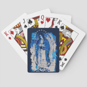 Our Lady of Guadalupe Collage Playing Cards