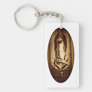 Our Lady Of Guadalupe Conejos Colorado Key Ring