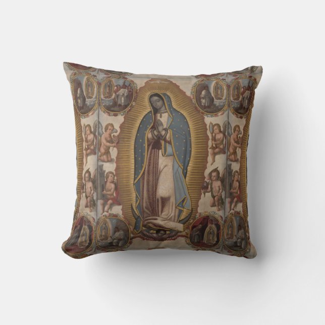 our lady of guadalupe cushion (Front)
