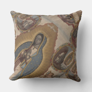 our lady of guadalupe cushion