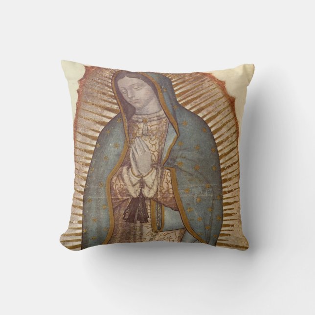 our lady of guadalupe cushion (Front)