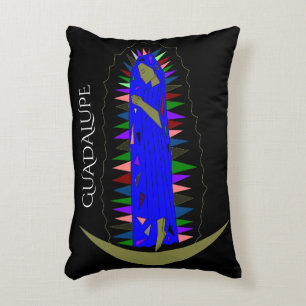 our lady of guadalupe decorative cushion
