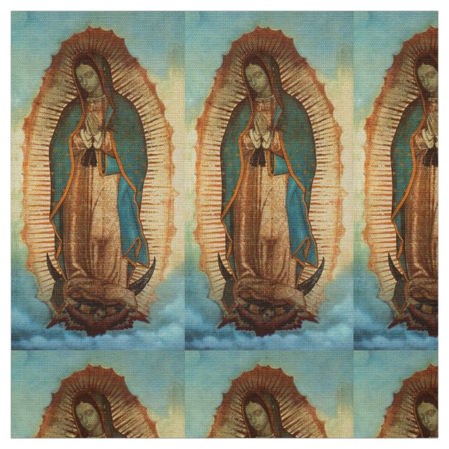 Our Lady Of Guadalupe Fabric (Swatch)