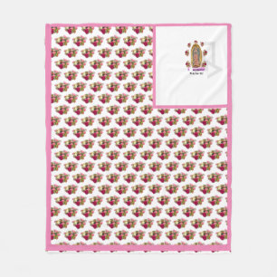 Our Lady of Guadalupe Fleece Blanket